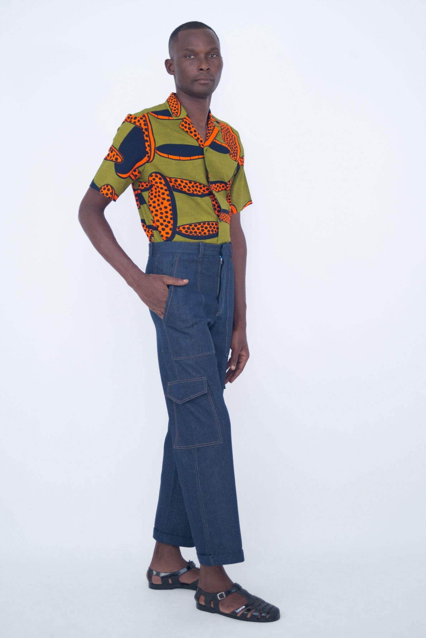 CARGOT PANTS BLUE JEANS LaurenceAirline 