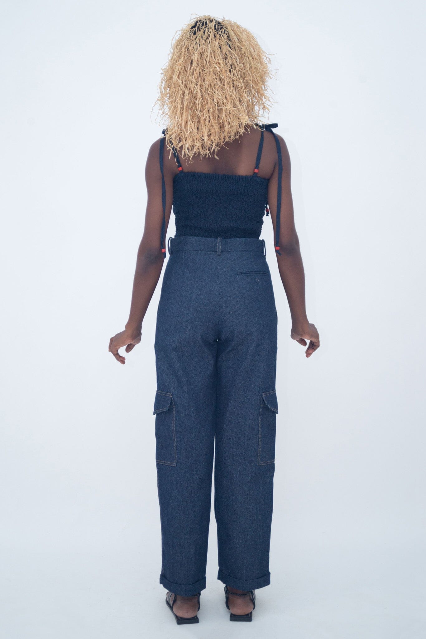 CARGOT PANTS BLUE JEANS LaurenceAirline 