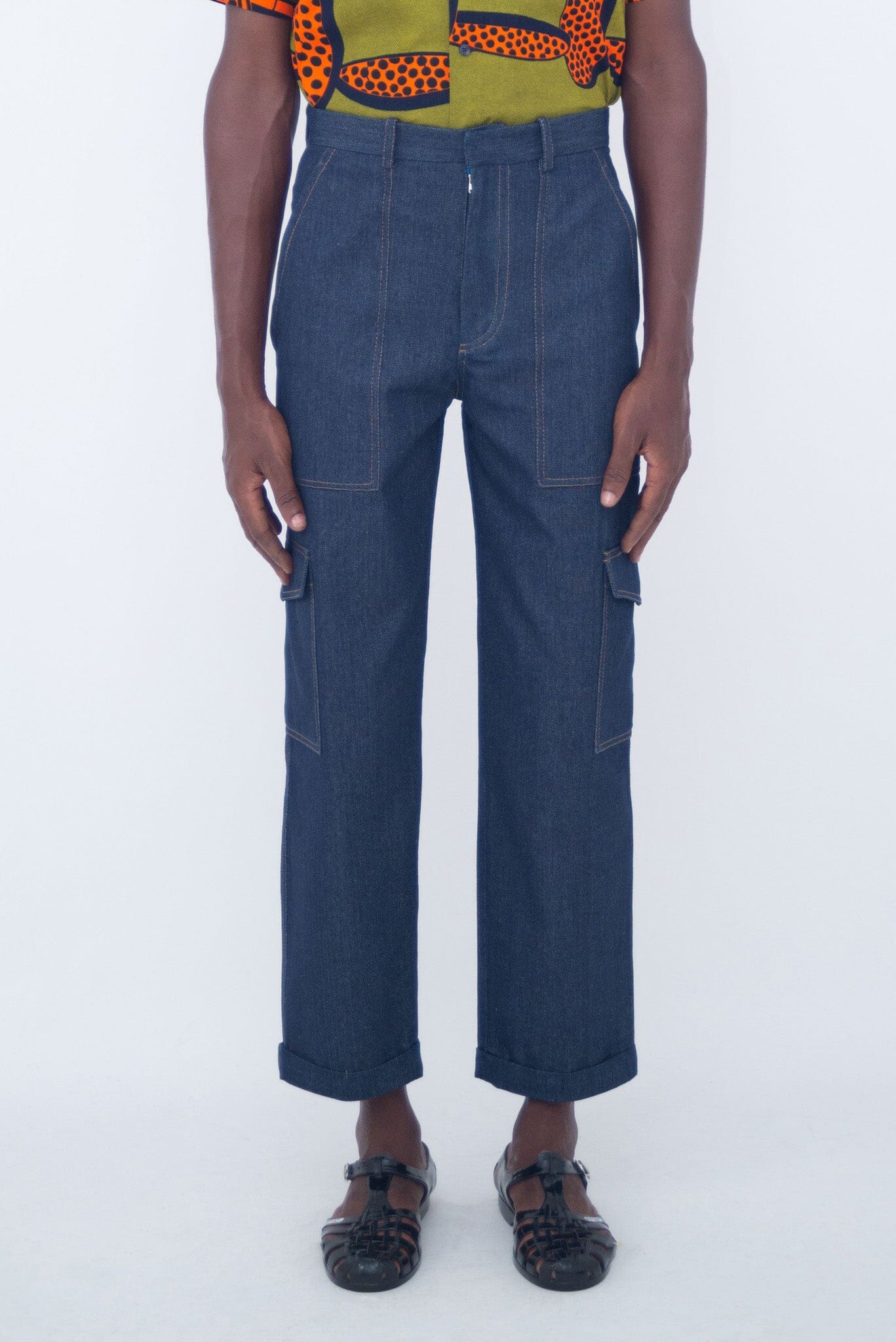 CARGOT PANTS BLUE JEANS LaurenceAirline 