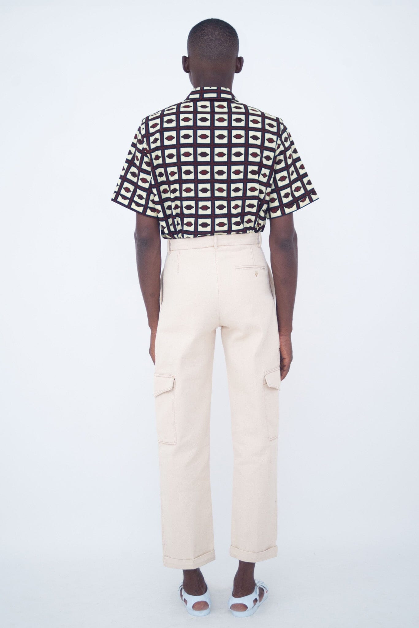 CARGOT PANTS IVORY LaurenceAirline 