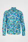Classic man's shirt with cosmic print