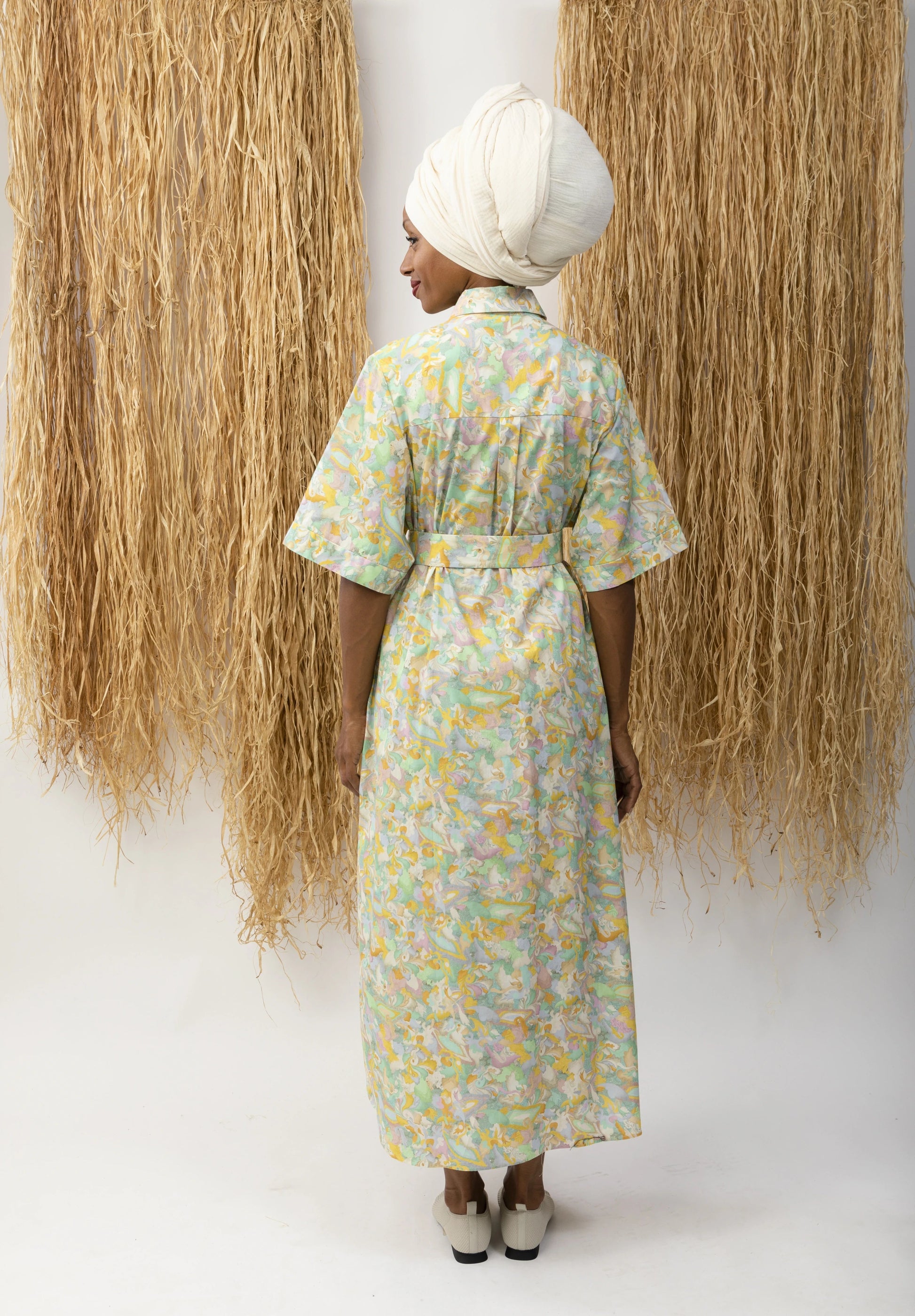 Cosmic Shirt Dress Light LaurenceAirline 