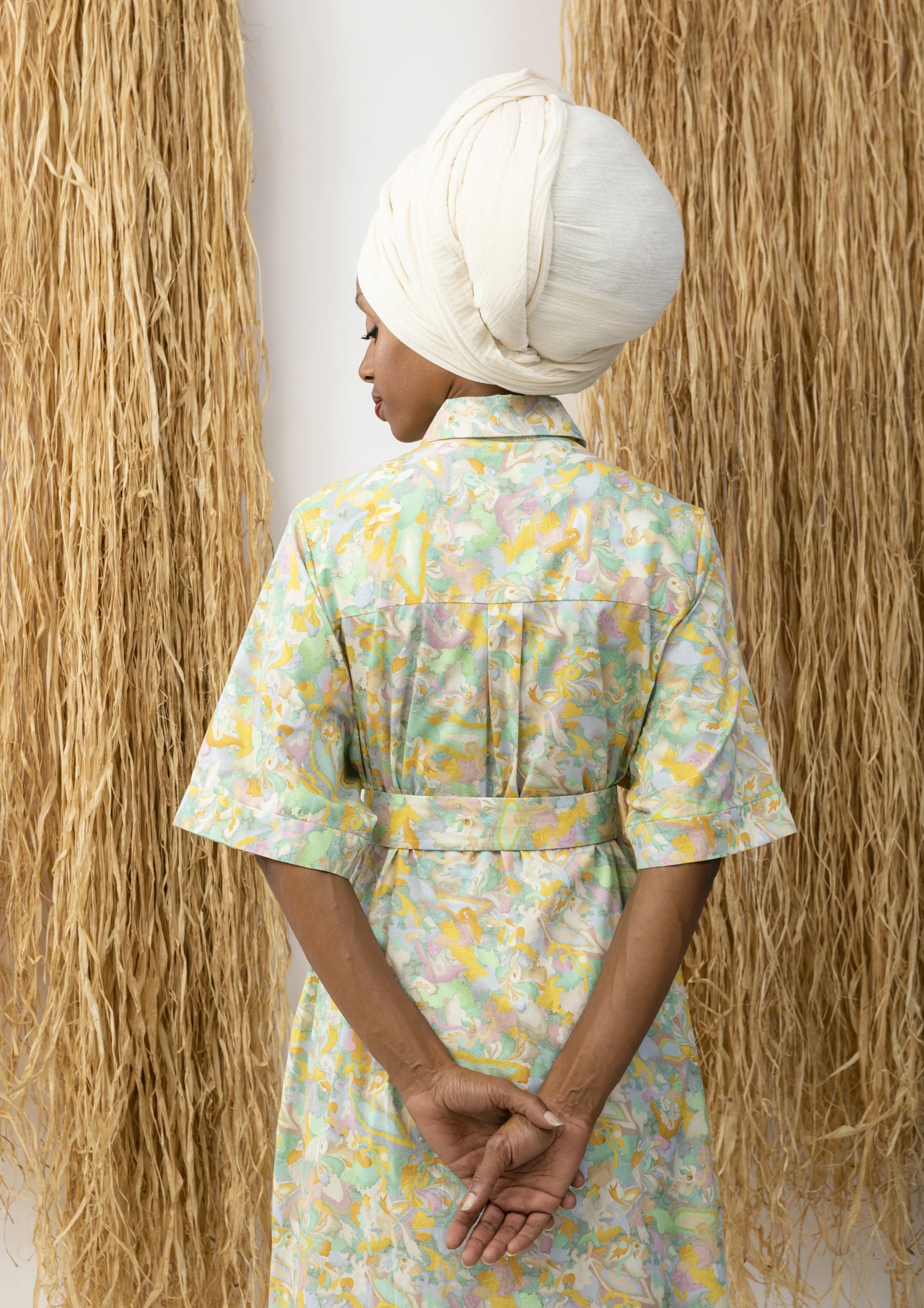 Cosmic Shirt Dress Light LaurenceAirline 