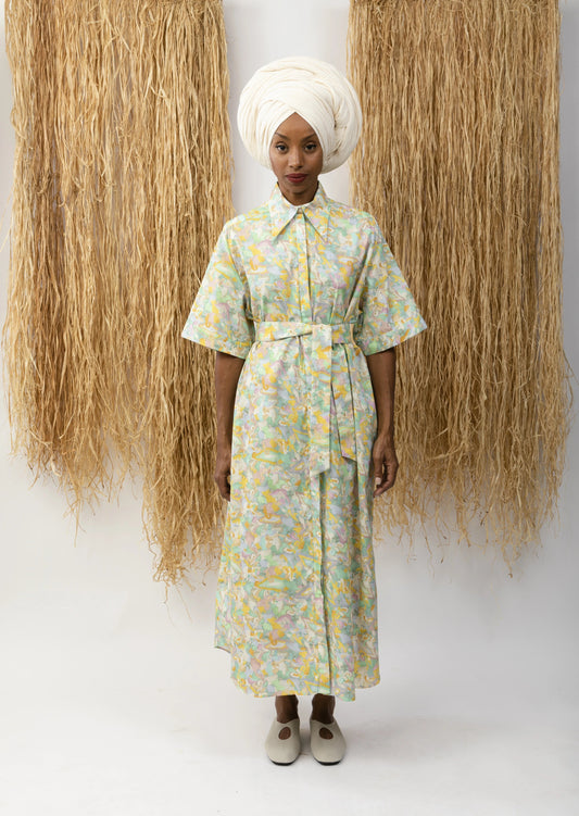 Cosmic Shirt Dress Light LaurenceAirline 