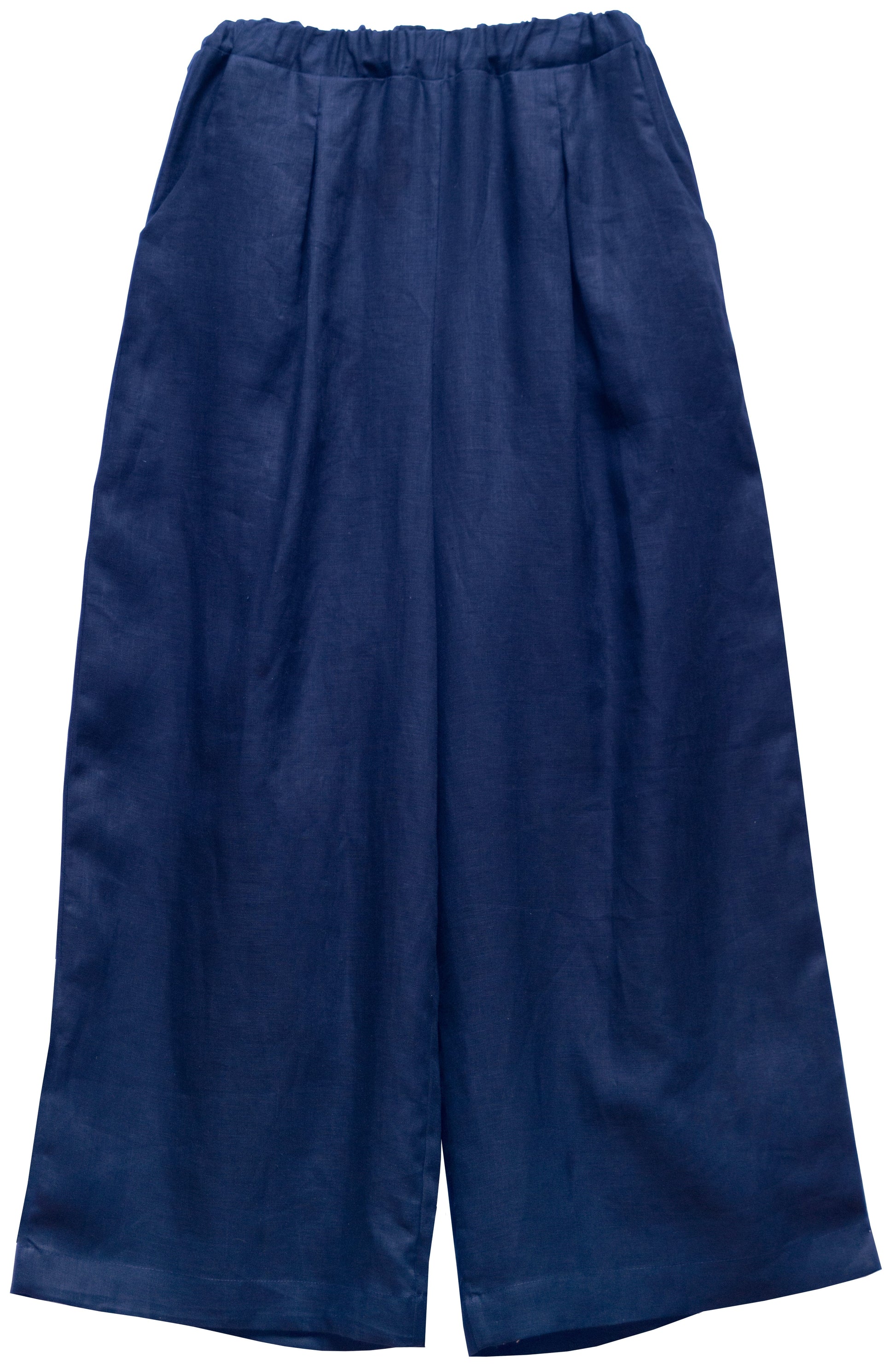 HIGH WAIST FLUID PANTS Marine LaurenceAirline 