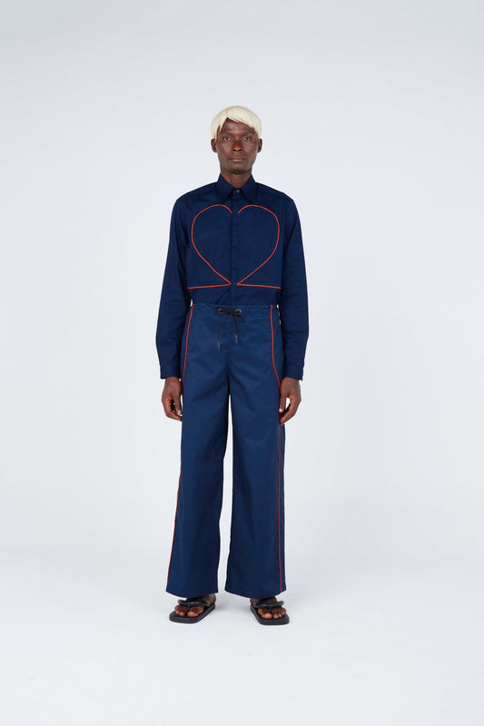 Judo pants • Navy Trousers New LaurenceAirline 