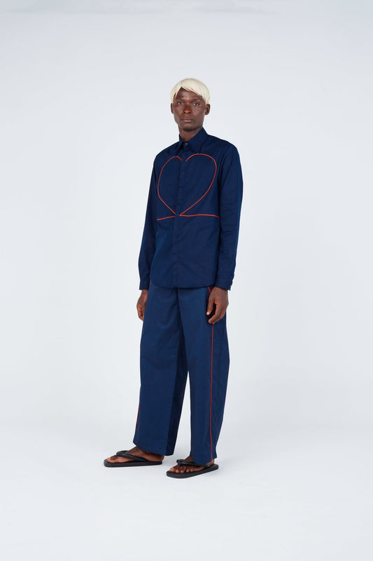 Judo pants • Navy Trousers New LaurenceAirline 