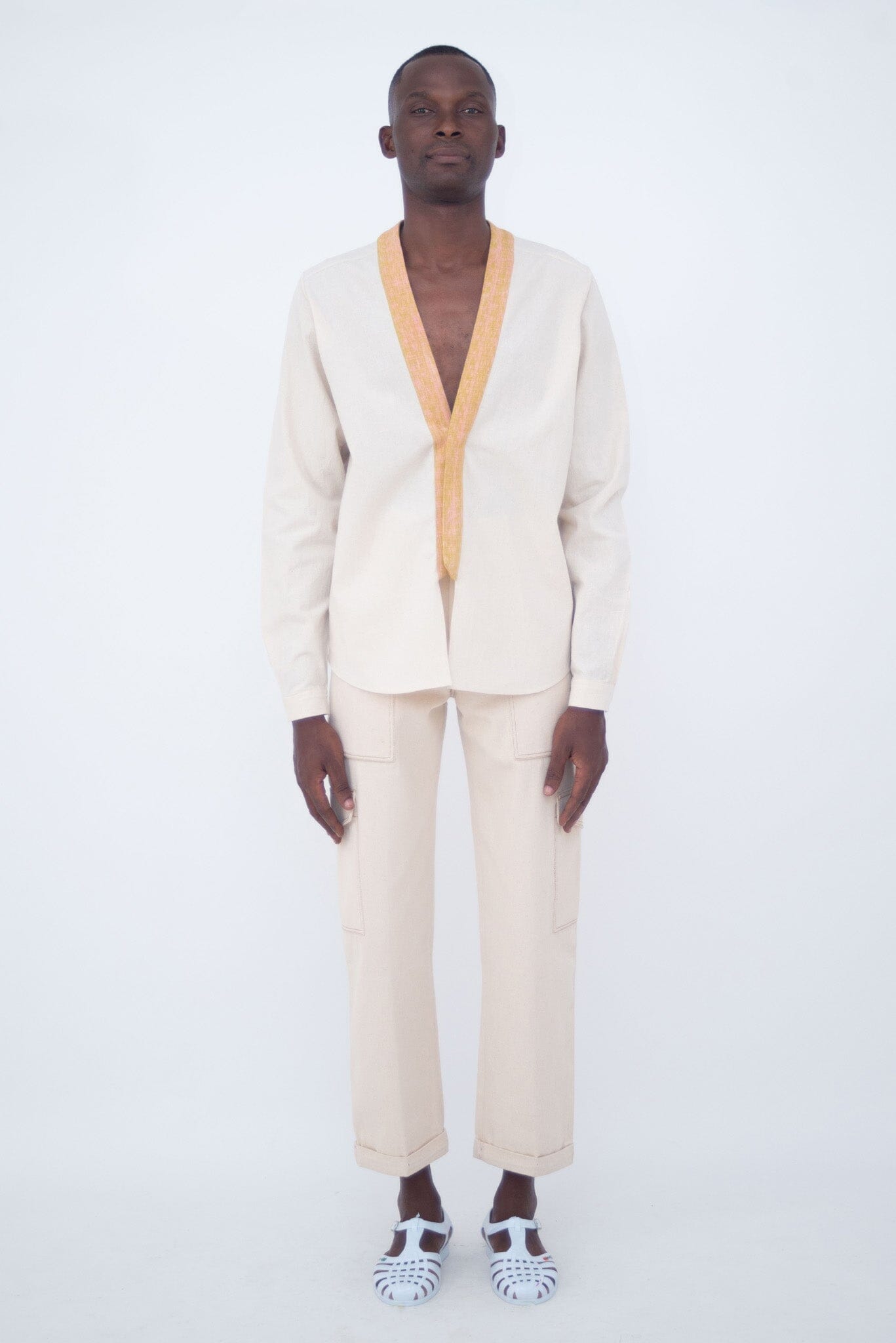 KIMONO SHIRT IVORY LaurenceAirline 