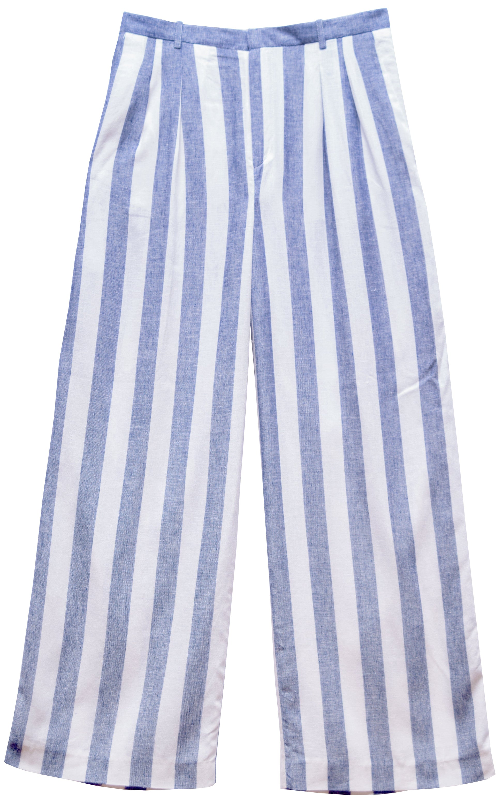 LARGE PANTS CLASSIQUE Blue stripe LaurenceAirline 