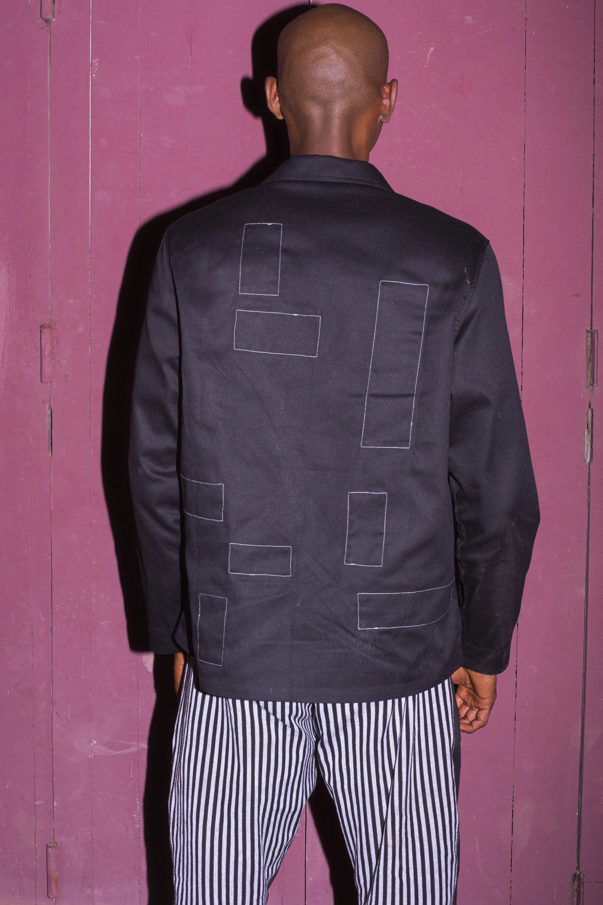 LAxCM Creative - Black Work-jacket LaurenceAirline 