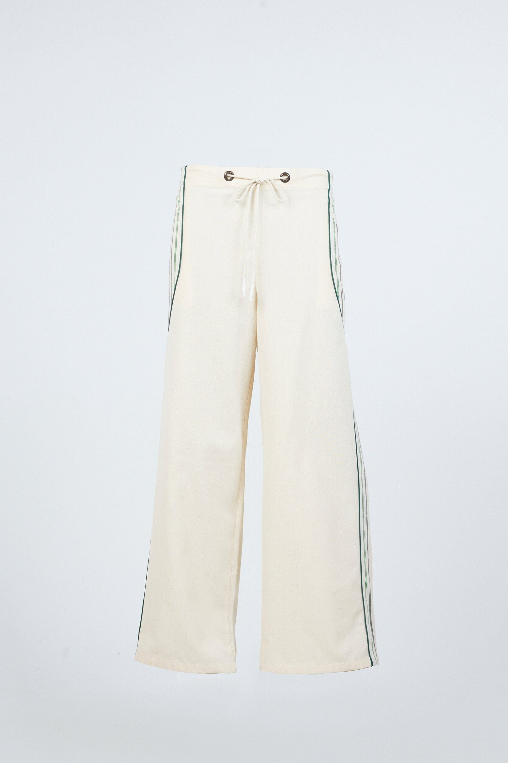 Panelled Judo Pants • Ecru Trousers New LaurenceAirline 