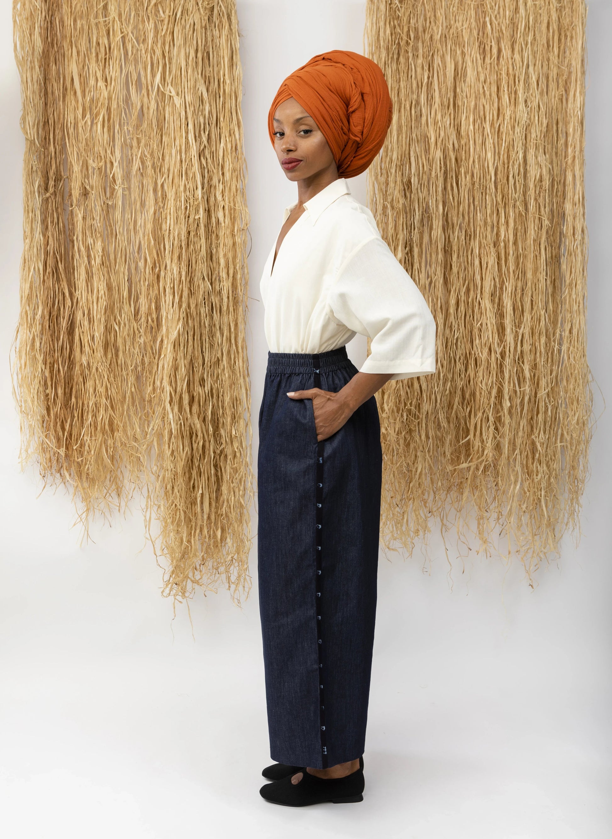 Pants LA Denim Trousers LaurenceAirline 