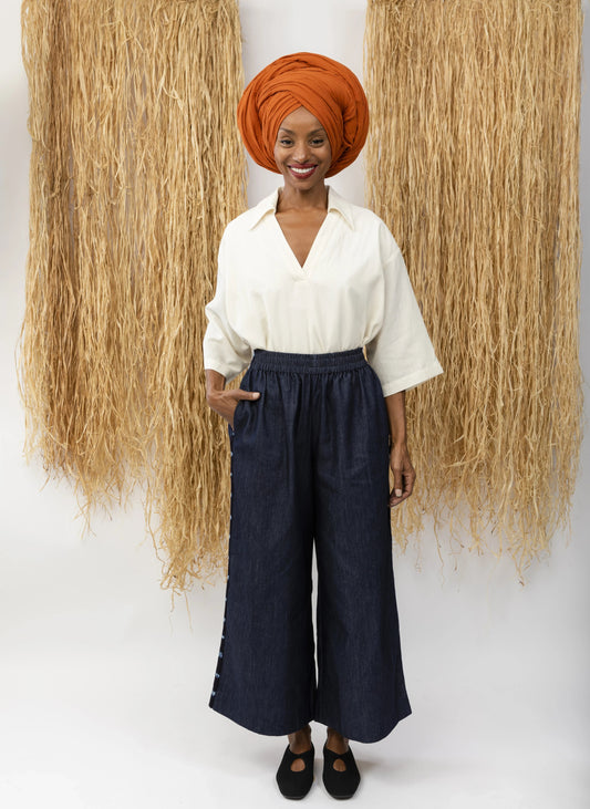 Pants LA Denim Trousers LaurenceAirline 