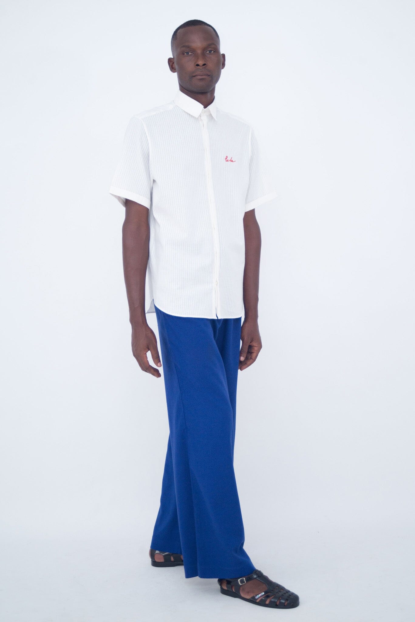 SHORT SLEEVE SHIRT WHITE LaurenceAirline 
