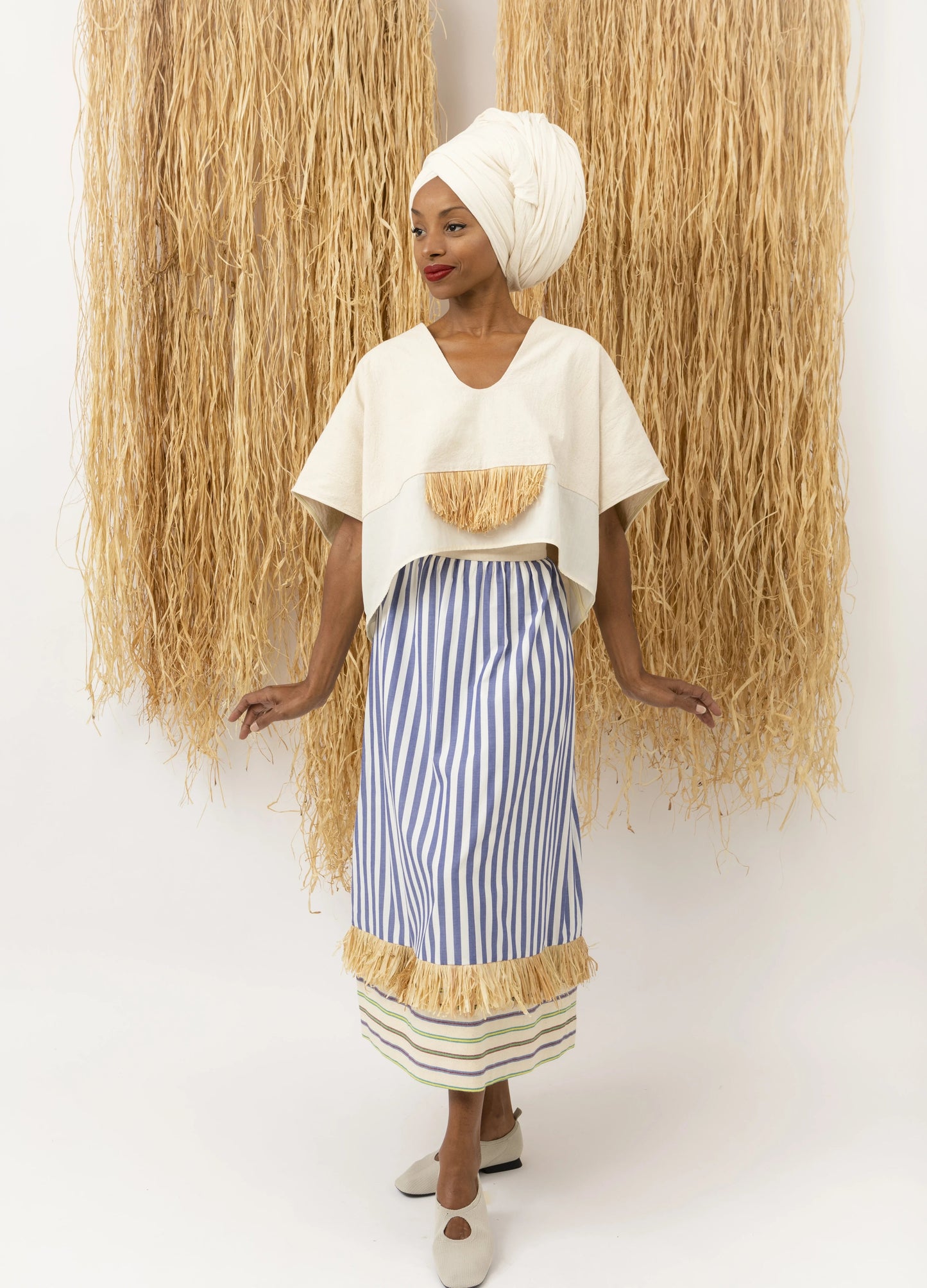 Skirt Cocoro Stripes New LaurenceAirline 