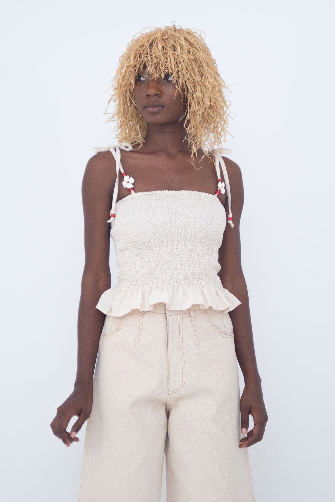 TOP COQUILLAGES IVORY LaurenceAirline 