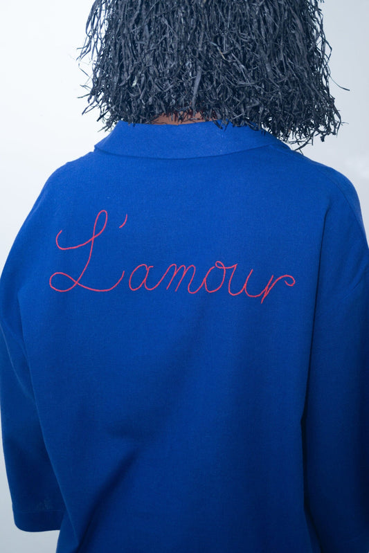 TOP L’AMOUR BLEU ROI LaurenceAirline 