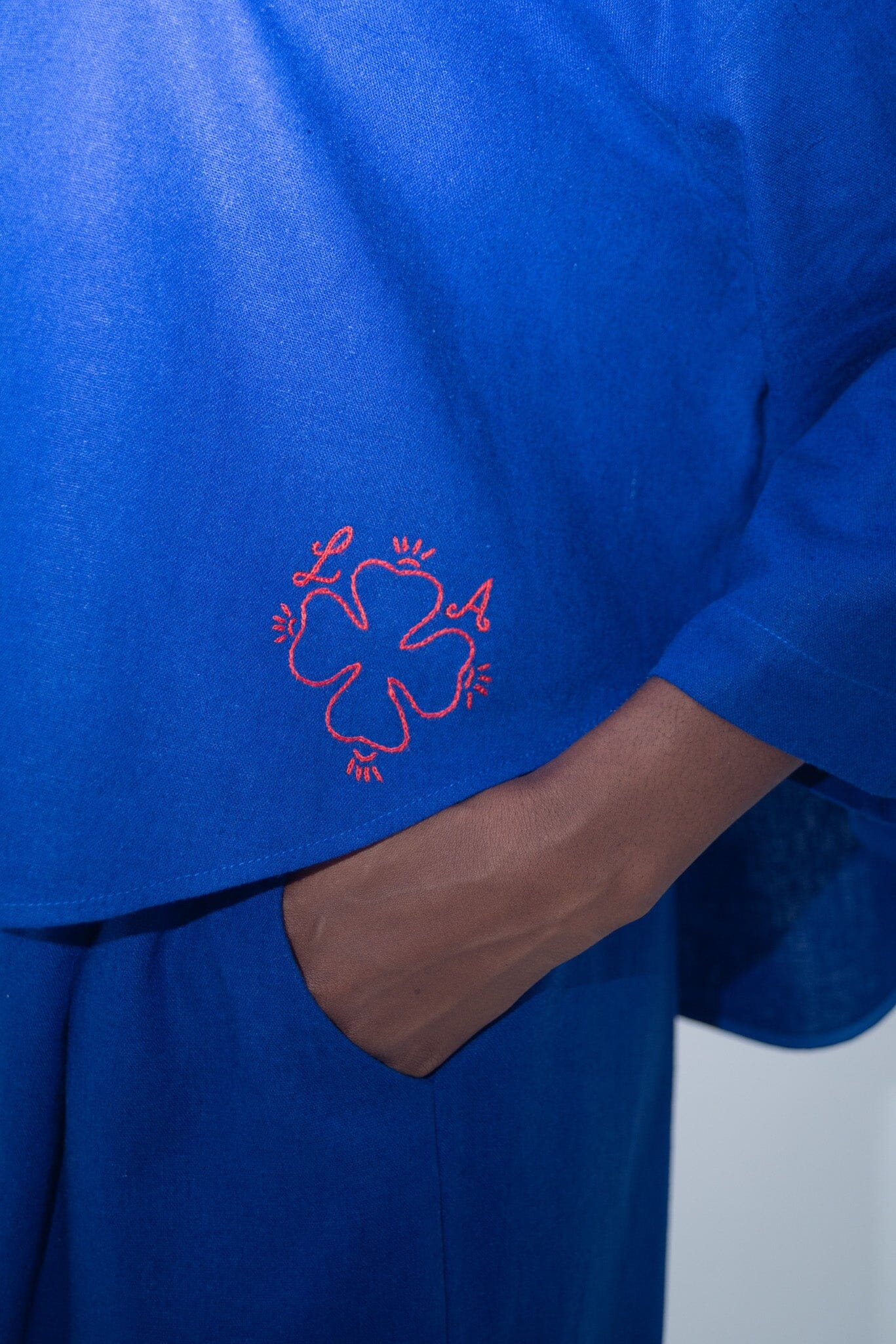 TOP L’AMOUR BLEU ROI LaurenceAirline 