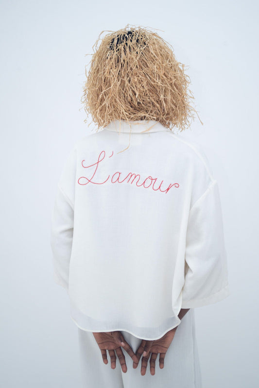 TOP L’AMOUR WHITE LaurenceAirline 