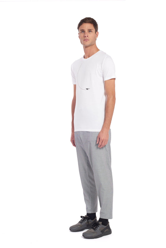 Imbali - White T-shirt LaurenceAirline 