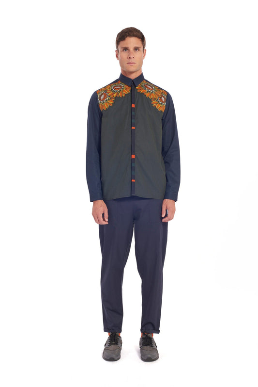 Kribi - Dark Green Shirt LaurenceAirline 
