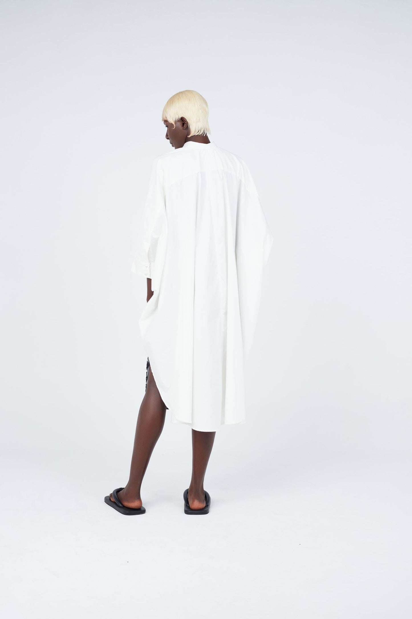 Light watercolour spotted cape dress Dress New LaurenceAirline Womens 