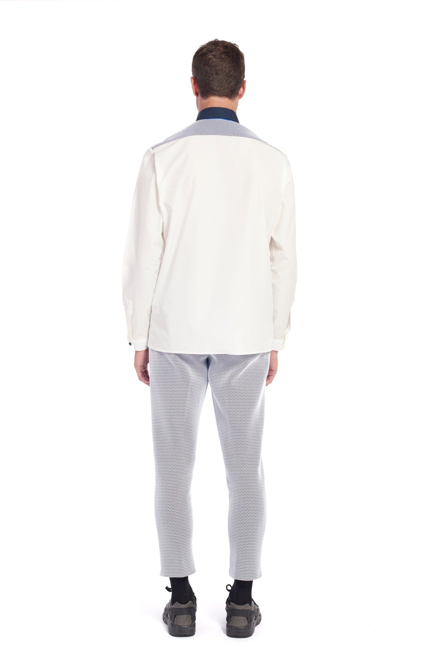 Soulou - White & Blue Shirt LaurenceAirline 