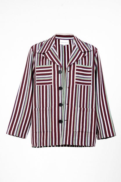 Striped weave jacket Outerwear New LaurenceAirline 
