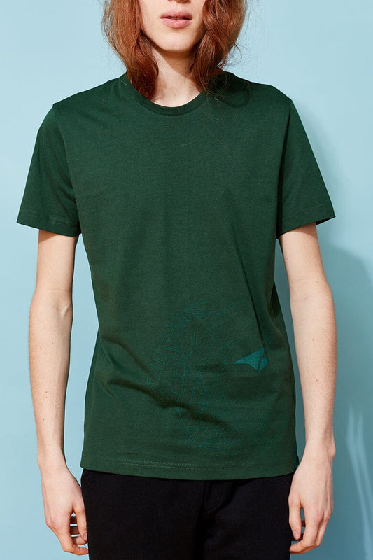 Tsumara - Dark Green T-shirt LaurenceAirline 