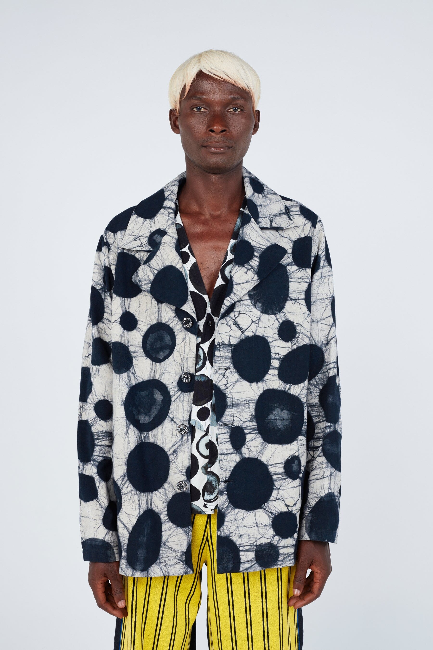 Watercolour Spotted Jacket Jacket New LaurenceAirline 