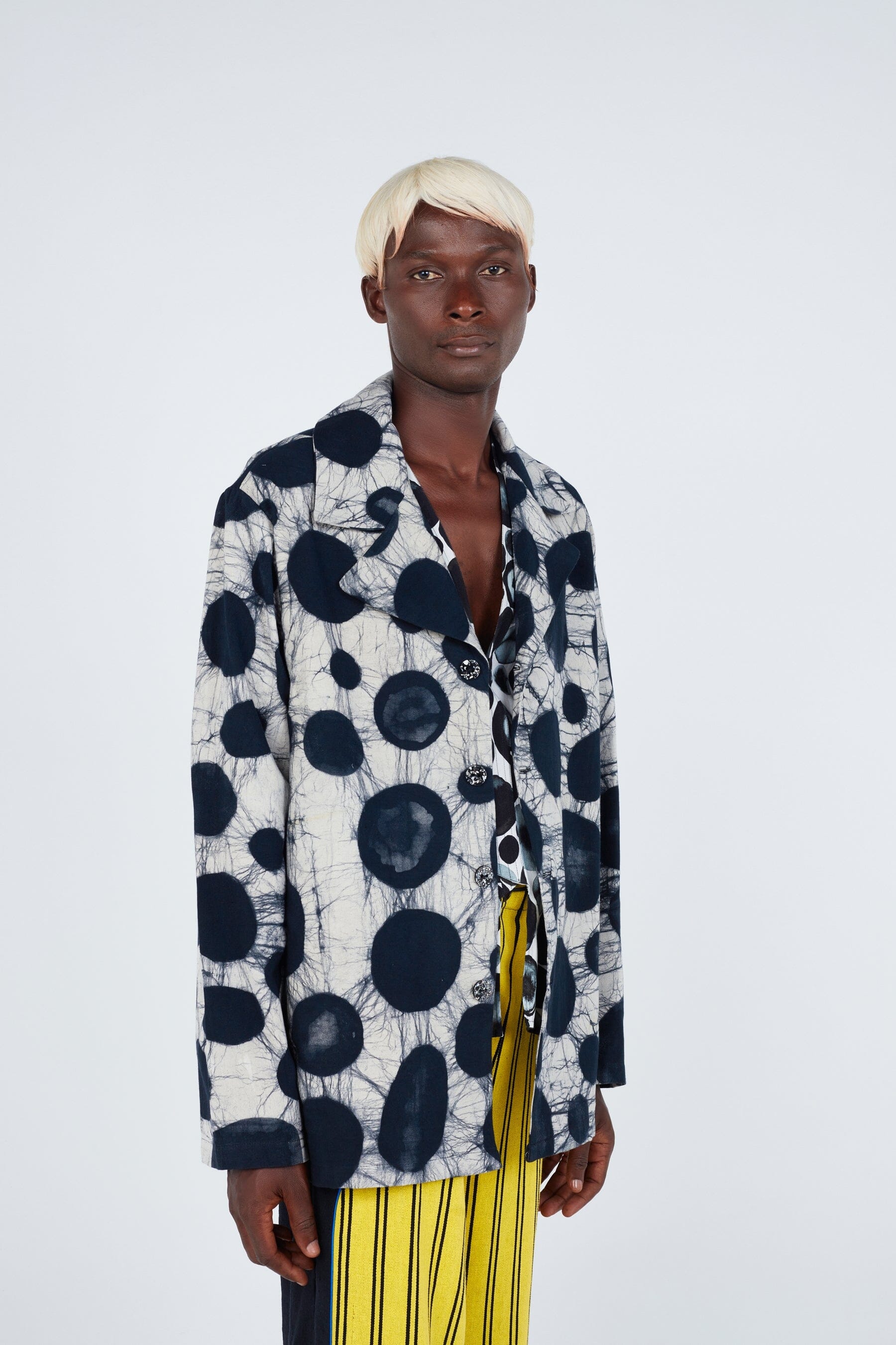 Watercolour Spotted Jacket Jacket New LaurenceAirline 