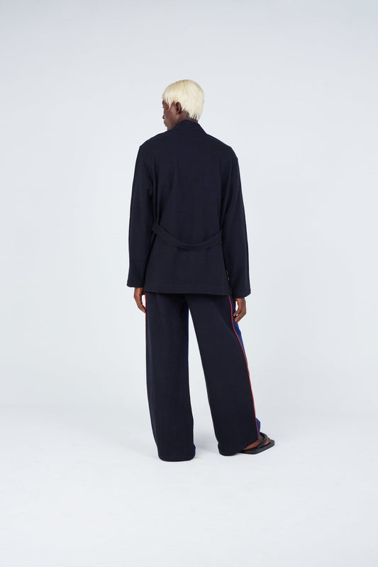 Yoke line reversible crop tail jacket Outerwear New LaurenceAirline 
